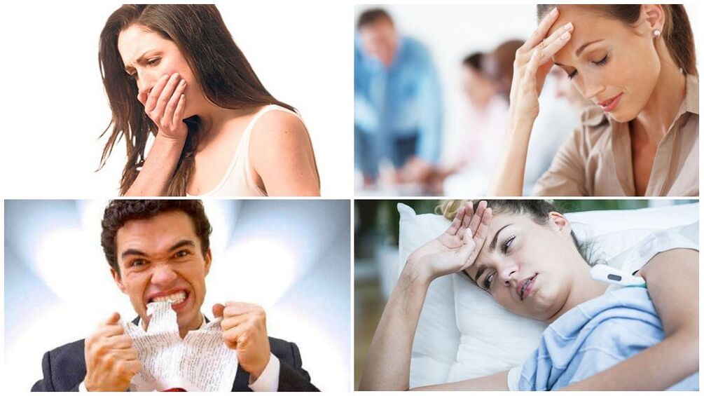 Symptomen van de aanwezigheid van parasieten in het lichaam