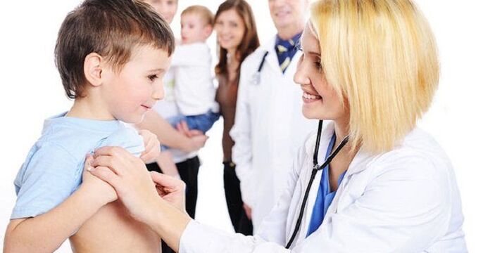 behandeling van wormen bij de dokter