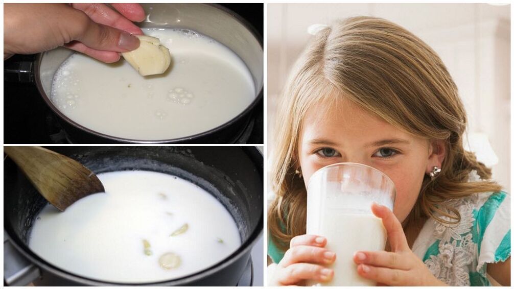 zure melk tegen parasieten